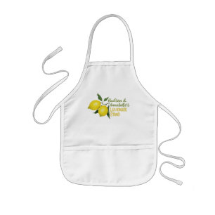 Personalized Fun Kids Lemonade Stand Apron