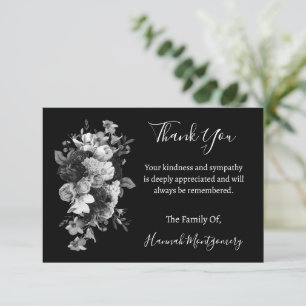 Personalized Funeral and Sympathy Thank You Cards
