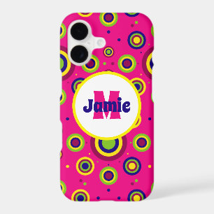 Personalized Funky Circles Pattern