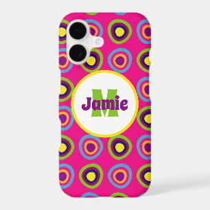 Personalized Funky Circles Pattern