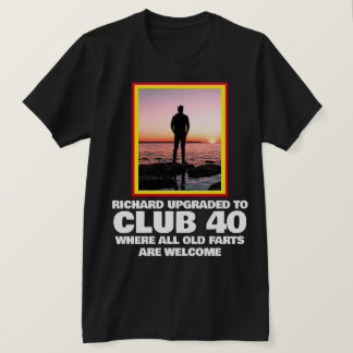 Personalized Funny 40th Milestone Birthday T-Shirt