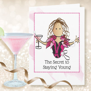 Personalized Funny Birthday Card for Woman