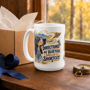 Personalized Funny Bluetick Coonhound Coffee Mug