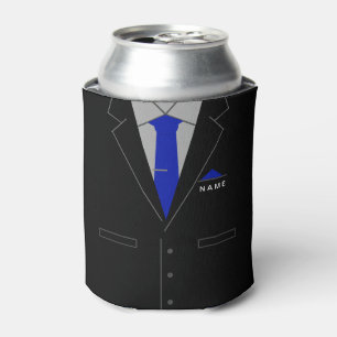Personalized Funny Business Can Cooler Custom Name