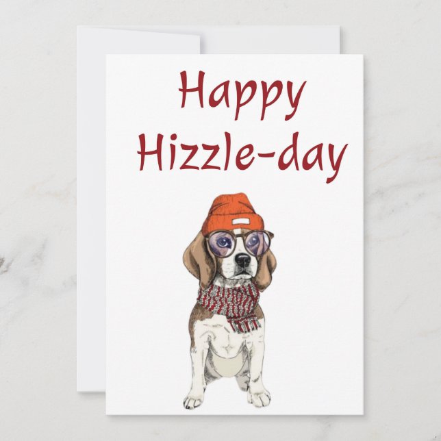 personalized funny Christmas card  (Front)