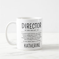 Personalized Funny Director Appreciation Gift