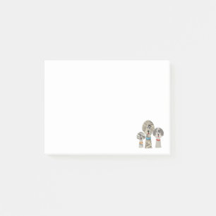 Personalized Funny Dog Cartoon Post-it Notes