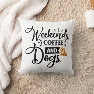 Personalized Funny Dog Quote Designs Throw Pillow