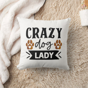 Personalized Funny Dog Quote Designs Throw Pillow