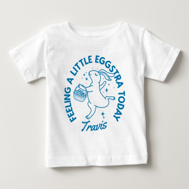 Personalized Funny Easter Bunny Shirt with Name (Front)
