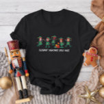 Personalized Funny Face Photo Christmas Elf T-Shirt<br><div class="desc">Get into the festive spirit with our Family and Friends Custom Elf Face Matching T-shirts for Christmas! Personalize the T-shirt with adorable elf designs, and add your family’s faces to make it uniquely yours. This shirt is perfect for family photos or holiday gatherings. Ideal for family Christmas parties, group events,...</div>