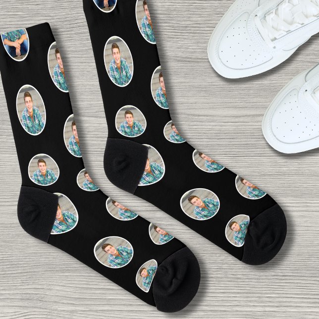 Personalized Funny Face Photo Socks (Personalized Funny Face Photo Socks)