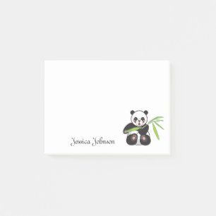 Personalized Funny Fat Panda notepad
