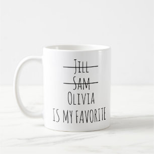 Personalized Funny Favourite Child Mug, funny gif Coffee Mug