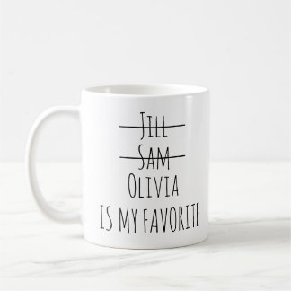Personalized Funny Favourite Child Mug, funny gif Coffee Mug
