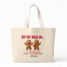 Personalized Funny Gingerbread "Forgot the Cookies