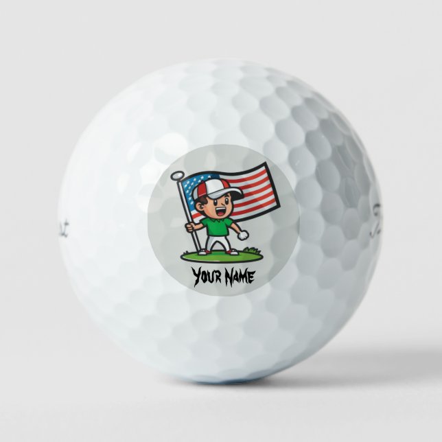 Personalized Funny Golf Balls (Front)