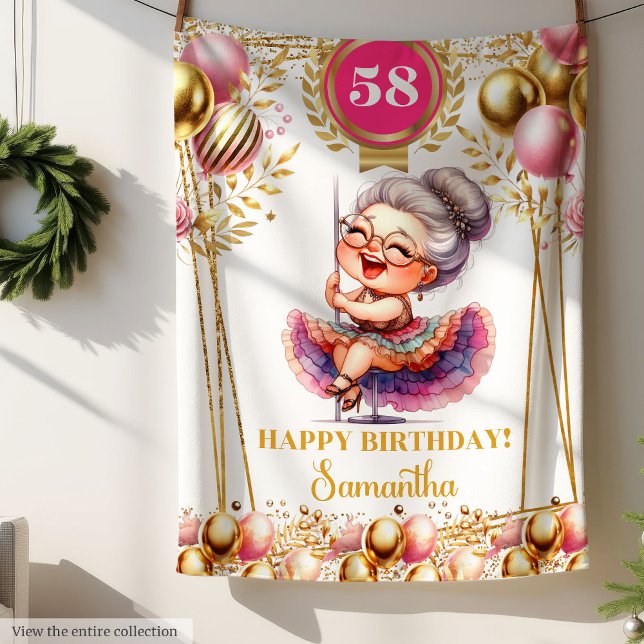 Personalized Funny Grandma Blanket Birthday Gift (Personalized Funny Grandma Blanket Birthday Gift)