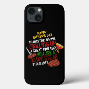 Personalized Funny Grill Chef Daddy iPhone 13 Case