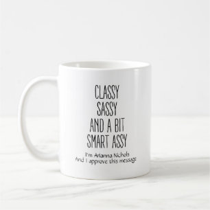 Personalized Funny Humour Trendy Classic Mug, 11 o Coffee Mug