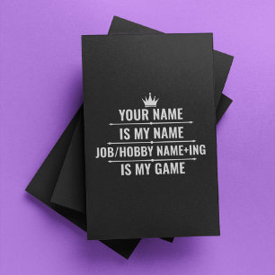 Personalized Funny Job and Hobby Name