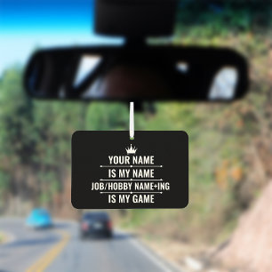 Personalized Funny Job and Hobby Name Air Freshener