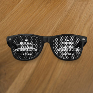 Personalized Funny Job and Hobby Name Retro Sunglasses