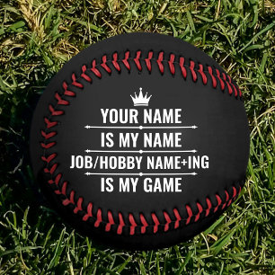 Personalized Funny Job and Hobby Name Softball