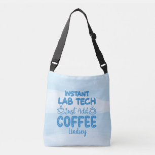 Personalized Funny Lab Technician/Phlebotomist Crossbody Bag