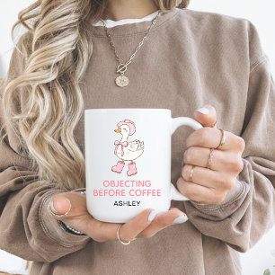 Personalized Funny Lawyer Mug Gift for Women