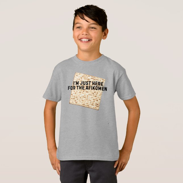 Personalized Funny Matzoh Passover  T-Shirt (Front Full)