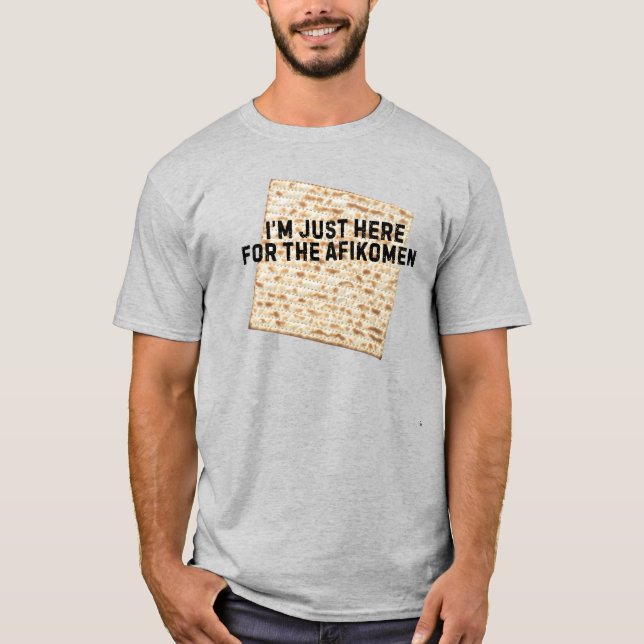 Personalized Funny Matzoh Passover  T-Shirt (Front)