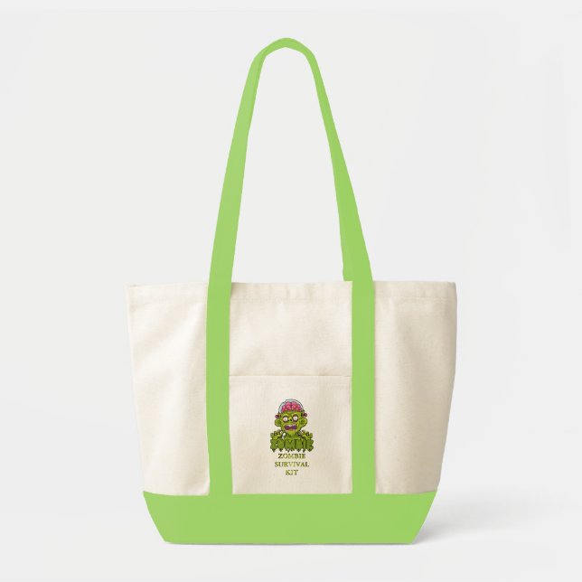 Personalized Funny Modern Typography Minimalist  Tote Bag (Front)