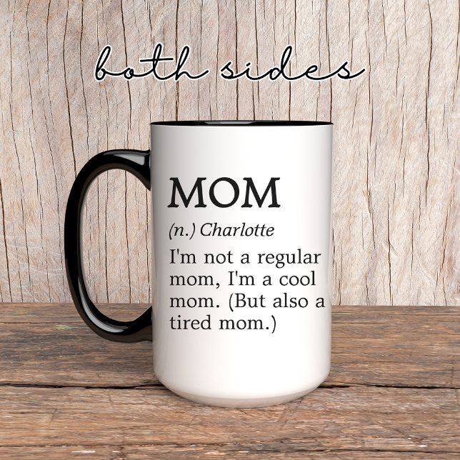 Personalized Funny Mom Mugs | Mother’s Day Gifts (funny mom mug, cool mom coffee mug, tired mom gift, mother’s day mug, personalized mom gift,)