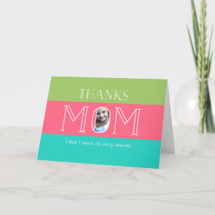 Personalized   Funny Mother's Day Card