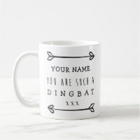 Personalized Funny Mug - Dingbat
