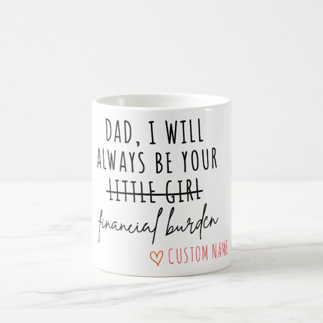 Personalized Funny Mug for Dad (Centre)