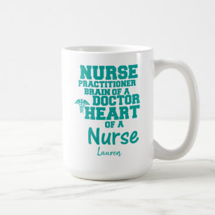 Personalized Funny Nurse Practitioner Coffee Mug