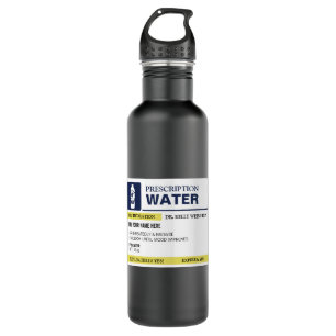 Personalized Funny Prescription Water 710 Ml Water Bottle