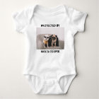 Personalized Funny Protected By Dogs Photo