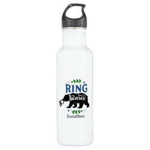 Personalized Funny Ring BEARer 710 Ml Water Bottle