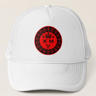 Personalized Funny Royal Golf Ball Trucker Hat