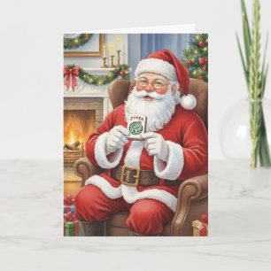 Personalized Funny Santa Bring Me a Joker Mahjong Card