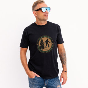 Personalized Funny Sasquatch Location and Research T-Shirt