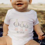 Personalized Funny Seagull Baby Bodysuit<br><div class="desc">Cute and funny seagull personalized baby bodysuit.</div>