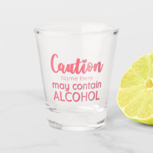 Personalized Funny Shot Glass