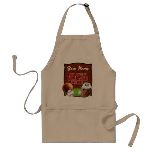 Personalized Funny Sports Bar and Grill Standard Apron