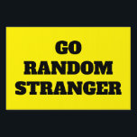 Personalized Funny Sports Running Marathon Garden Sign<br><div class="desc">Celebrate marathon runners in style with our Custom Funny Running Sports Marathon Yard Sign. Featuring bold, easy-to-read yellow and black colours, this personalized yard sign lets you add your own witty message to cheer on participants and bring extra motivation to the race day. Perfect for friends, family, and supporters who...</div>