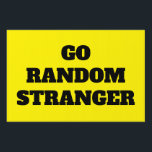 Personalized Funny Sports Running Marathon Garden Sign<br><div class="desc">Celebrate marathon runners in style with our Custom Funny Running Sports Marathon Yard Sign. Featuring bold, easy-to-read yellow and black colours, this personalized yard sign lets you add your own witty message to cheer on participants and bring extra motivation to the race day. Perfect for friends, family, and supporters who...</div>
