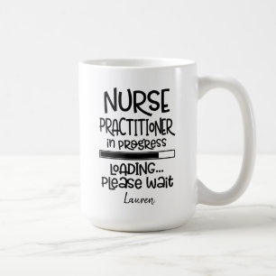 Personalized Funny Student Nurse Practitioner Coffee Mug